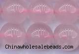 CRQ902 15 inches 10mm round rose quartz beads