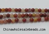 CRS01 15.5 inches 4mm round rainbow stone beads wholesale