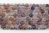 CRU1010 15.5 inches 6mm round mixed rutilated quartz beads