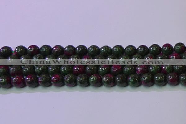 CRZ1112 15.5 inches 8mm round imitation ruby zoisite beads wholesale