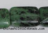 CRZ69 15.5 inches 25*35mm rectangle ruby zoisite gemstone beads