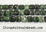 CRZ792 15.5 inches 20*20mm square ruby zoisite gemstone beads