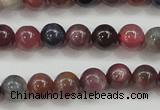 CRZ801 15.5 inches 6mm round natural ruby sapphire beads