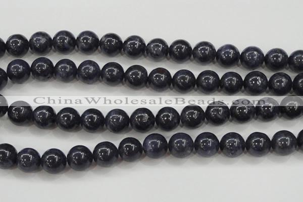 CRZ825 15.5 inches 12mm round natural sapphire gemstone beads