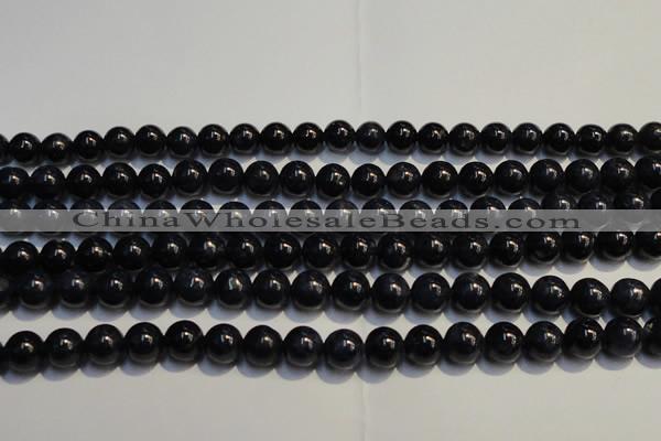 CRZ957 15.5 inches 6mm - 6.5mm round A+ grade natural sapphire beads