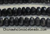 CRZ971 15.5 inches 3*5mm faceted rondelle A- grade sapphire beads