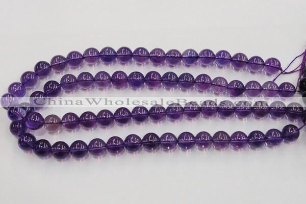 CSA06 15.5 inches 12mm round synthetic amethyst beads wholesale