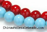 CSB08 16 inches 12mm round shell pearl beads Wholesale