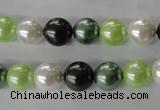 CSB1060 15.5 inches 10mm round mixed color shell pearl beads