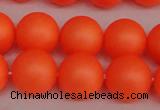 CSB1312 15.5 inches 8mm matte round shell pearl beads wholesale