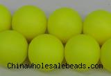 CSB1318 15.5 inches 10mm matte round shell pearl beads wholesale