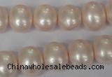 CSB137 15.5 inches 12*15mm – 13*16mm oval shell pearl beads