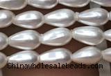 CSB2122 15.5 inches 3*6mm teardrop shell pearl beads wholesale