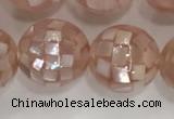 CSB4032 15.5 inches 14mm ball abalone shell beads wholesale