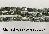 CSB4154 15.5 inches 12*16mm rectangle abalone shell beads wholesale