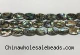 CSB4162 15.5 inches 13*18mm flat drum abalone shell beads wholesale