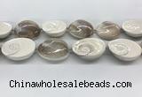 CSB4503 15.5 inches 30*35mm - 35*45mm freeform shell beads wholesale