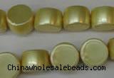 CSB948 15.5 inches 10*14mm drum shell pearl beads wholesale