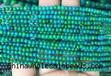 CSBS01 15 inches 3mm round synthetic chrysocolla gemstone beads wholesale