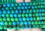 CSBS04 15 inches 8mm round synthetic chrysocolla gemstone beads wholesale