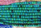 CSBS07 15 inches 4*6mm rondelle synthetic chrysocolla gemstone beads wholesale