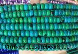 CSBS08 15 inches 5*8mm rondelle synthetic chrysocolla gemstone beads wholesale