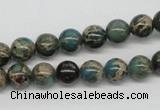 CSE5003 15.5 inches 8mm round natural sea sediment jasper beads