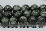 CSH03 15.5 inches 10mm round natural seraphinite gemstone beads