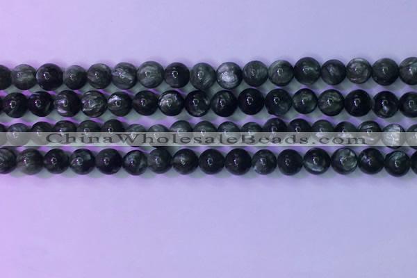 CSH210 15.5 inches 5.8mm - 6.2mm round natural seraphinite beads