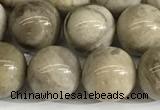 CSL153 15.5 inches 10mm round 

sliver leaf jasper beads wholesale