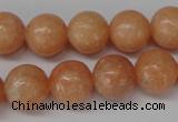 CSM05 15.5 inches 12mm round salmon stone beads wholesale