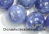 CSO15 15.5 inches 6mm round AB grade sodalite gemstone beads