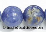 CSO16 15.5 inches 10mm round AB grade sodalite gemstone beads