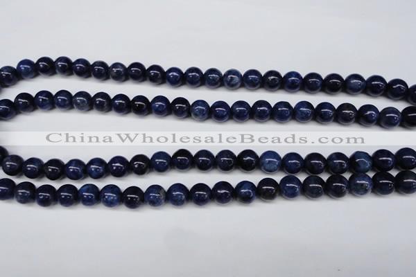 CSO402 15.5 inches 8mm round dyed sodalite gemstone beads