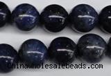 CSO405 15.5 inches 14mm round dyed sodalite gemstone beads