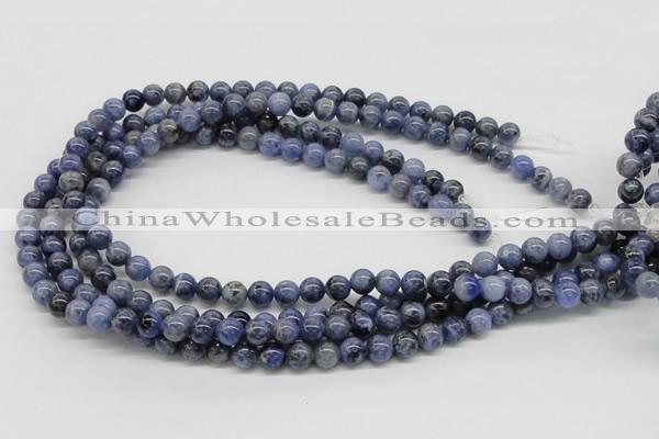 CSO41 15.5 inches 8mm round sodalite gemstone beads wholesale