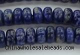 CSO652 15.5 inches 5*8mm rondelle sodalite gemstone beads