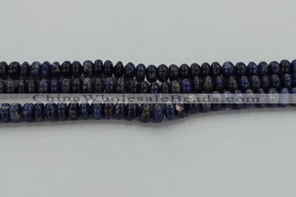 CSO653 15.5 inches 6*10mm rondelle sodalite gemstone beads