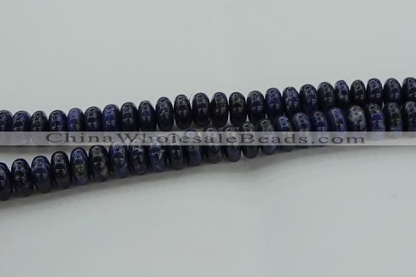 CSO655 15.5 inches 8*14mm rondelle sodalite gemstone beads