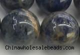 CSO838 15.5 inches 20mm round orange sodalite beads wholesale