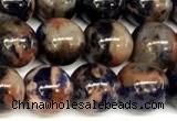CSO921 15 inches 8mm round orange sodalite beads