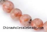 CSS01 12mm round natural indian sunstone beads Wholesale