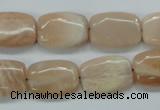 CSS211 15.5 inches 13*18mm rectangle natural sunstone beads