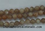 CSS241 15.5 inches 6mm round natural sunstone beads