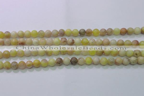 CSS602 15.5 inches 8mm round yellow sunstone gemstone beads