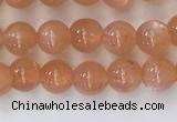 CSS703 15.5 inches 4mm round natural golden sunstone beads