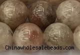 CSS724 15.5 inches 12mm round sunstone beads wholesale