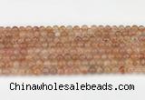 CSS750 15.5 inches 5mm round golden sunstone beads wholesale