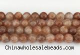 CSS756 15.5 inches 12mm round golden sunstone beads wholesale