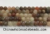 CSS773 15.5 inches 12mm round sunstone gemstone beads wholesale